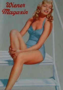 WIENER MAGAZIN magazine side cover October 1957