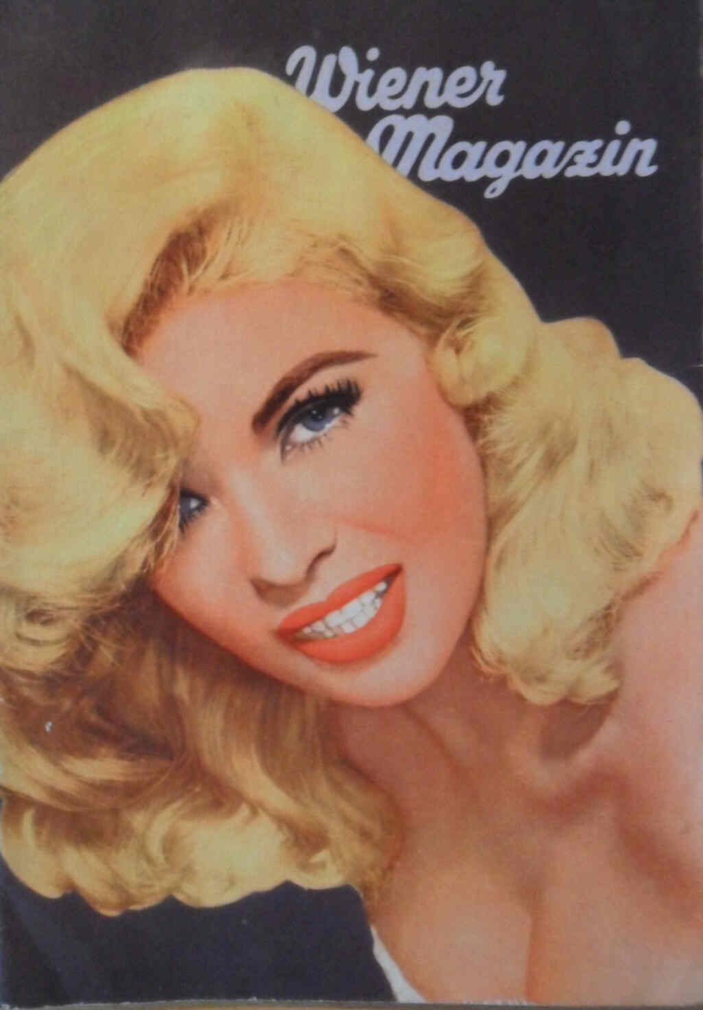 WIENER MAGAZIN magazine side cover December 1957