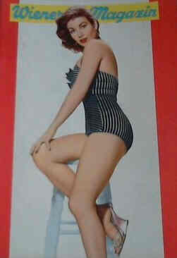 WIENER MAGAZIN magazine side cover February 1958