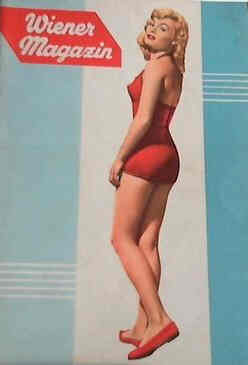WIENER MAGAZIN magazine side cover May 1958