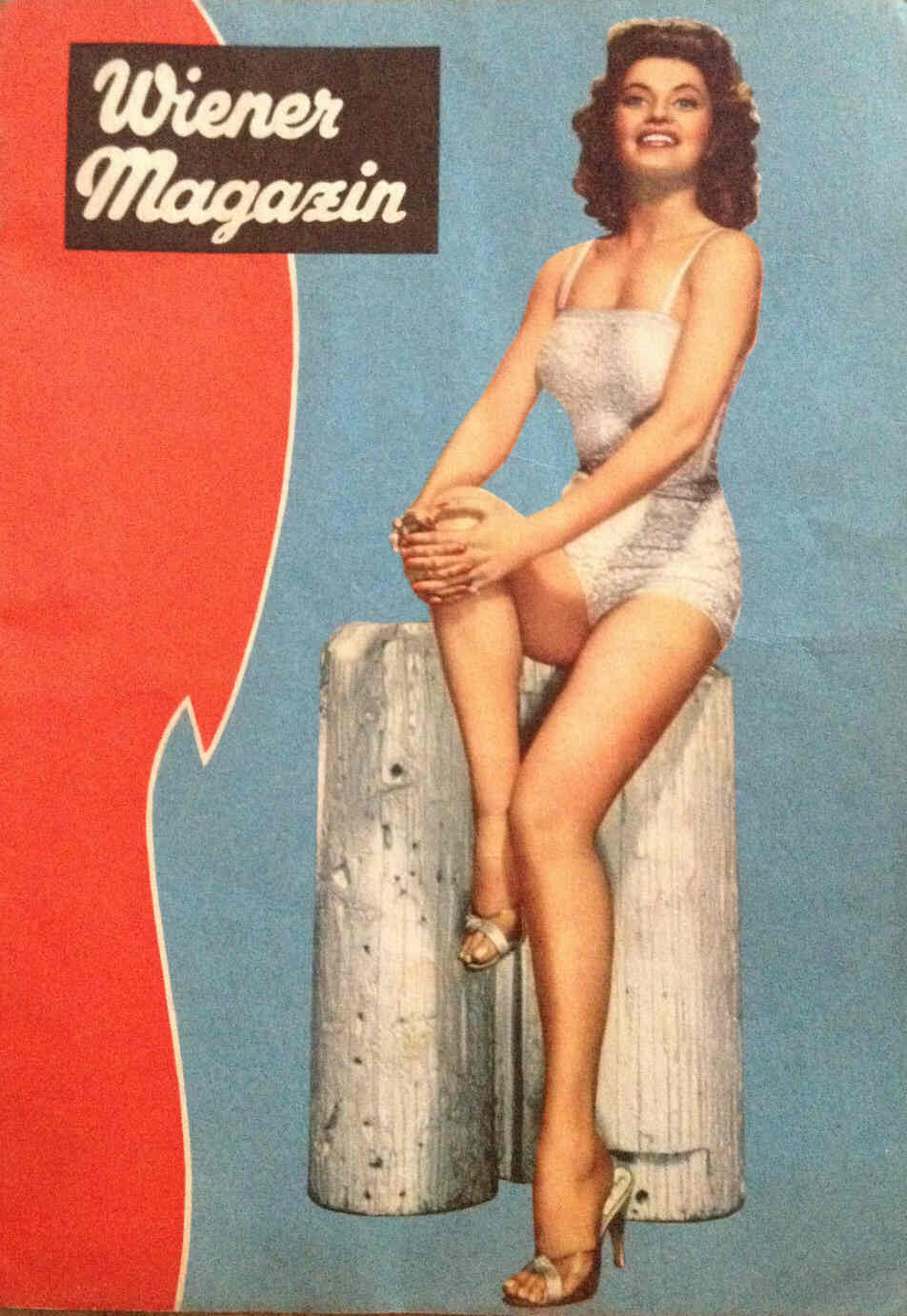 WIENER MAGAZIN magazine side cover June 1958