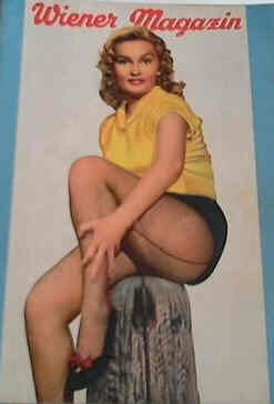 WIENER MAGAZIN magazine side cover August 1958