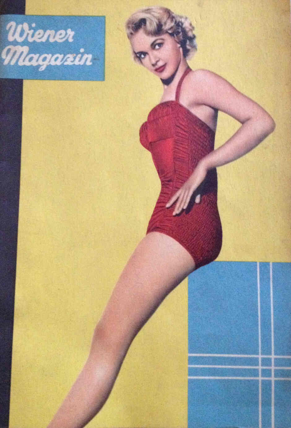 WIENER MAGAZIN magazine side cover March 1959