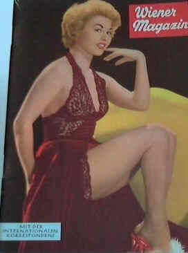 WIENER MAGAZIN magazine side cover May 1960
