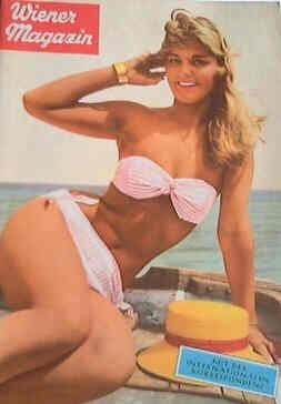 WIENER MAGAZIN magazine side cover July 1960