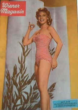WIENER MAGAZIN magazine side cover September 1960