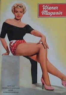 WIENER MAGAZIN magazine side cover November 1960