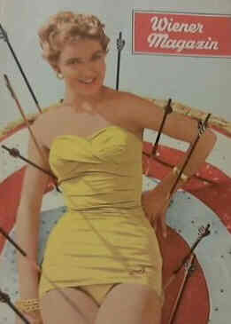 WIENER MAGAZIN magazine side cover February 1961