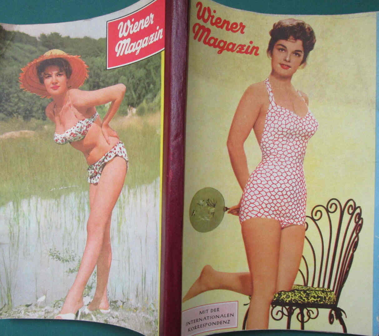 WIENER MAGAZIN magazine side cover March 1961