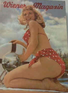WIENER MAGAZIN magazine side cover August 1961