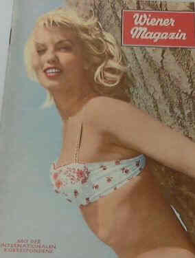 WIENER MAGAZIN magazine side cover September 1961