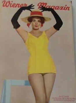 WIENER MAGAZIN magazine side cover May 1962