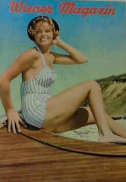 WIENER MAGAZIN magazine side cover July 1962