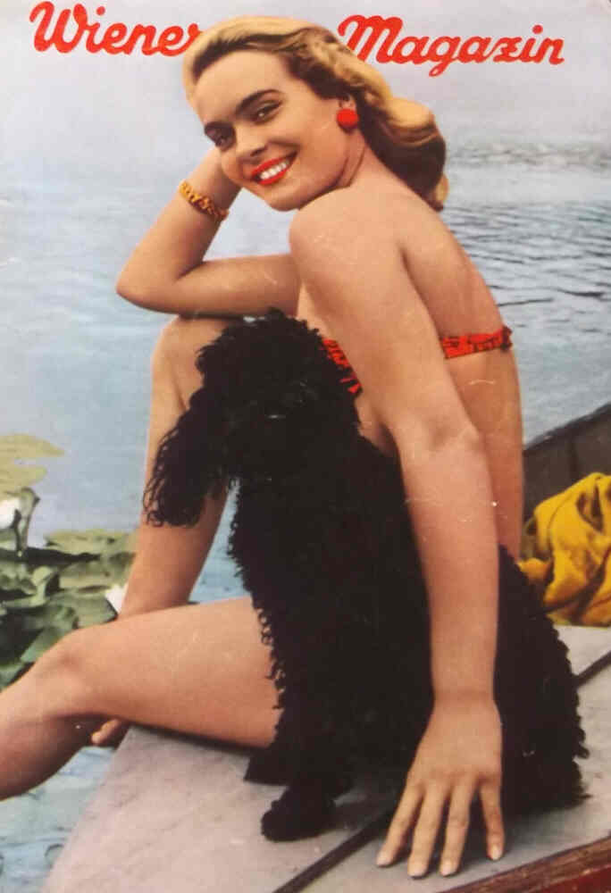 WIENER MAGAZIN magazine side cover August 1962