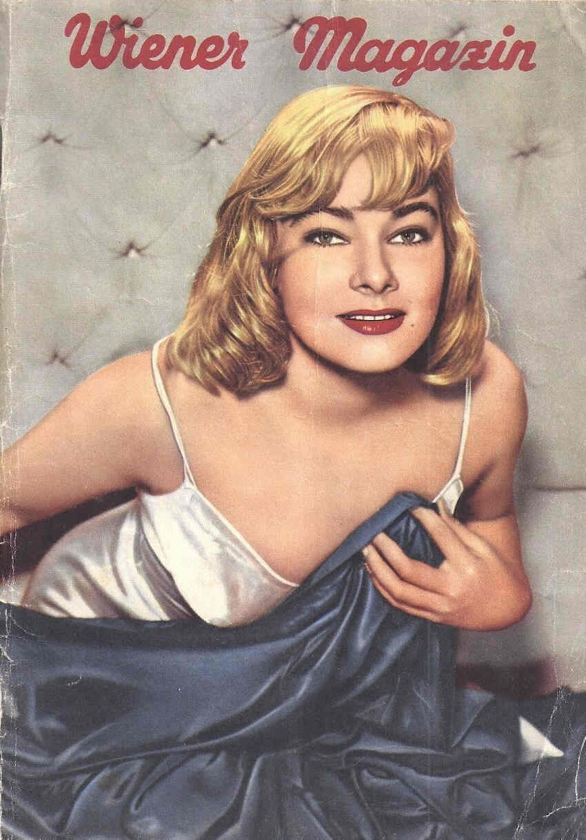 WIENER MAGAZIN magazine side cover March 1958