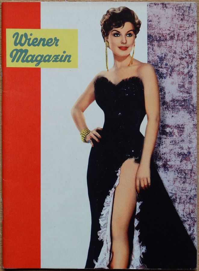 WIENER MAGAZIN magazine side cover December 1958