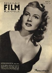 WIENER FILM REVUE magazine side cover Issue 11  1952
