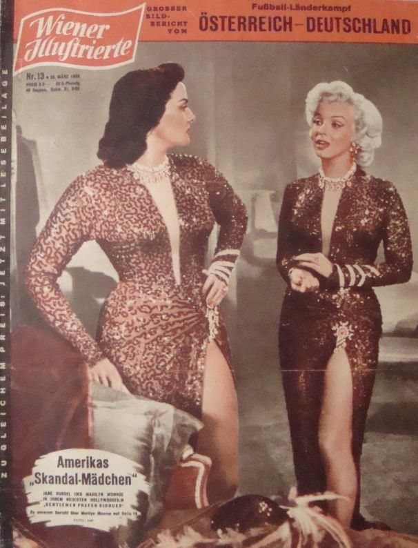 WIENER ILLUSTRIERTE magazine side cover 28 March 1953