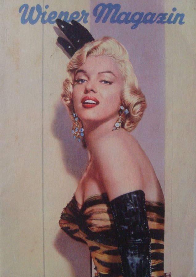 WIENER MAGAZIN magazine side cover February 1957