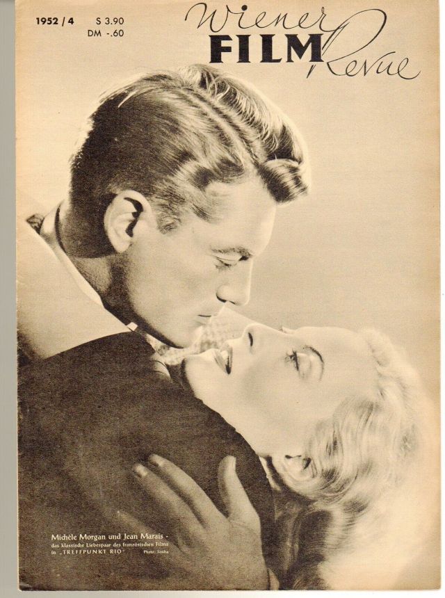 WIENER FILM REVUE magazine side cover Issue 4   1952
