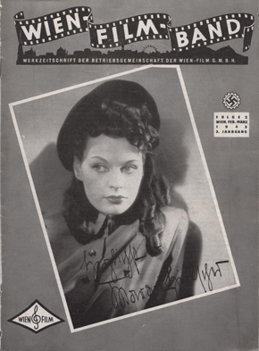 WIEN-FILM-BAND magazine side cover Issue 2  1943
