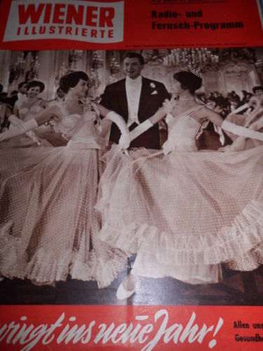 WIENER ILLUSTRIERTE magazine side cover 1 January 1962