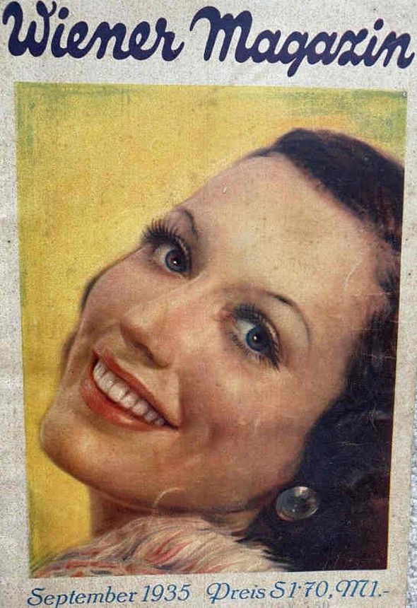 WIENER MAGAZIN magazine side cover  September 1935