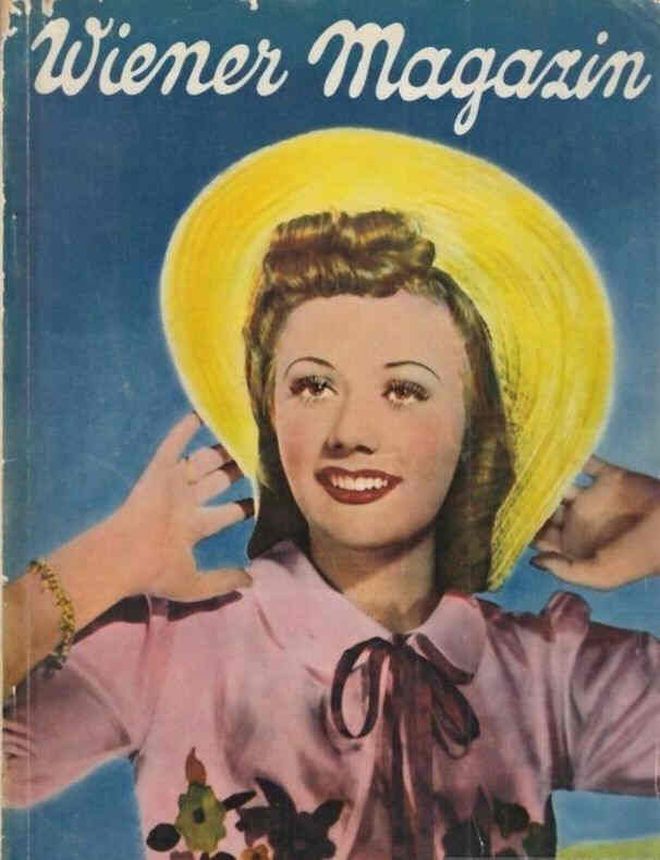 WIENER MAGAZIN magazine side cover  July 1939