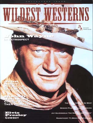 WILDEST WESTERNS magazine side cover Issue 1  1998