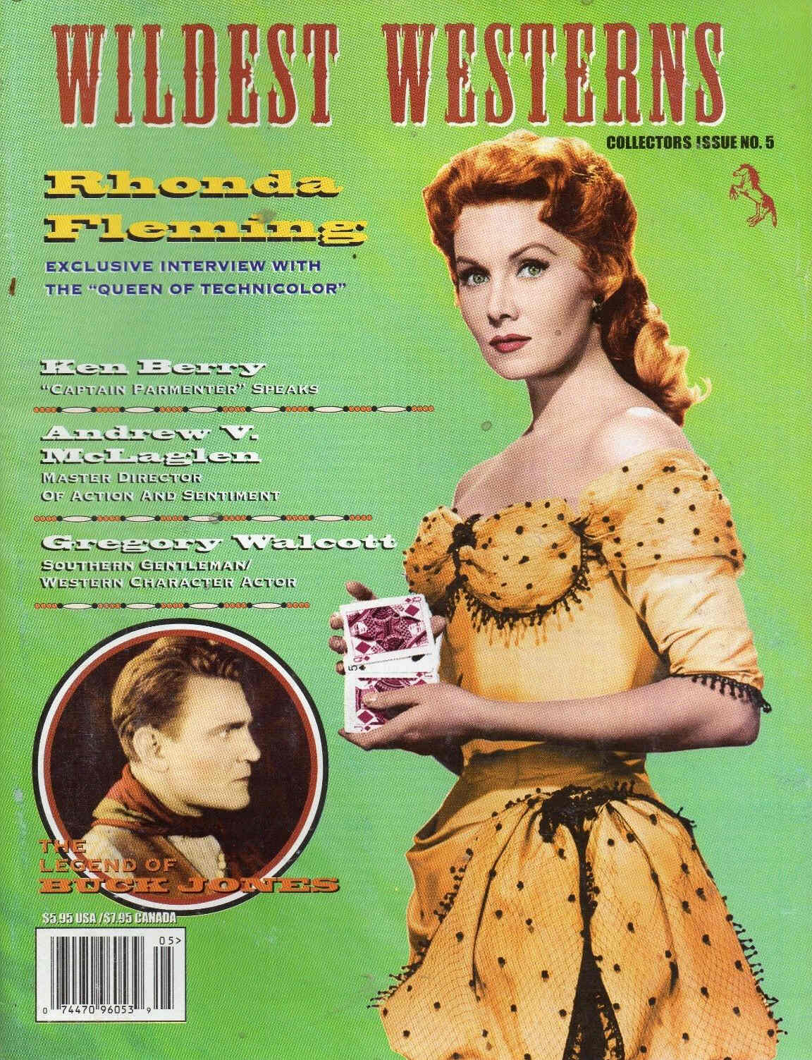 WILDEST WESTERNS magazine side cover Issue 5  2002