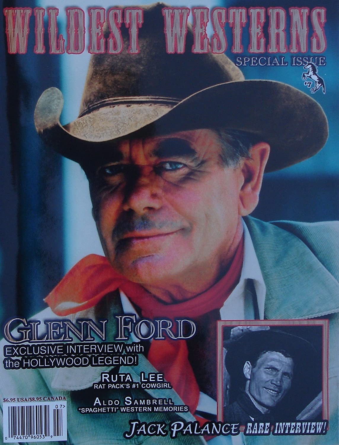 WILDEST WESTERNS magazine side cover Issue 7   2005