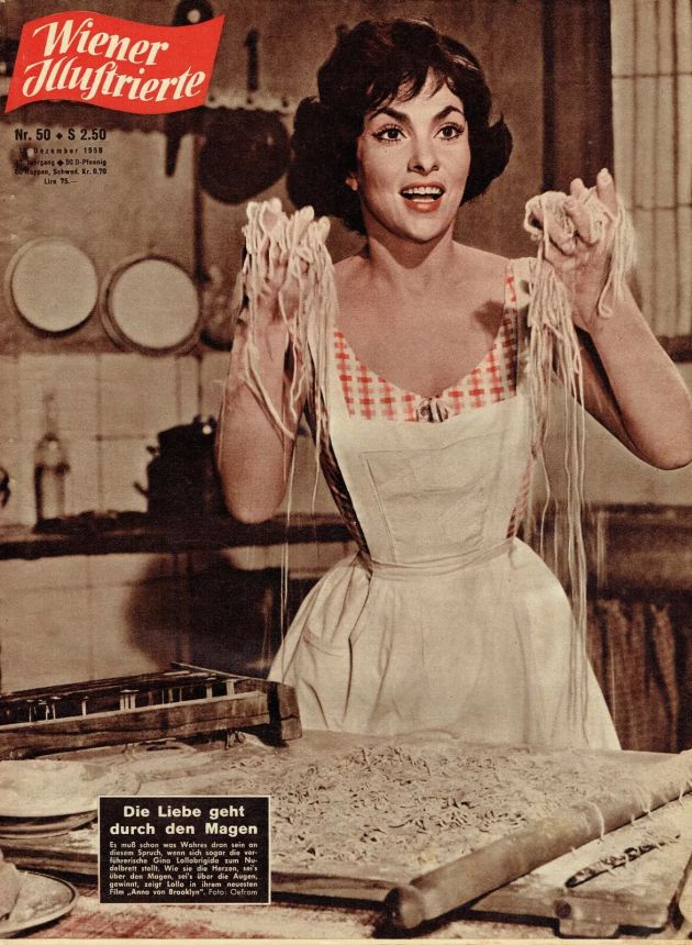 WIENER ILLUSTRIERTE magazine side cover 11 November 1958