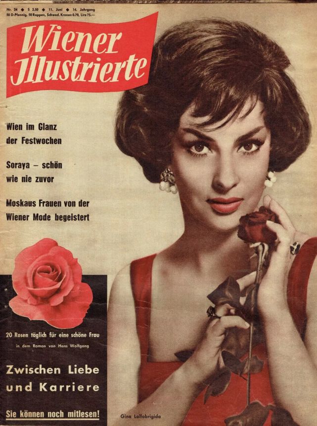 WIENER ILLUSTRIERTE magazine side cover 11 June 1960