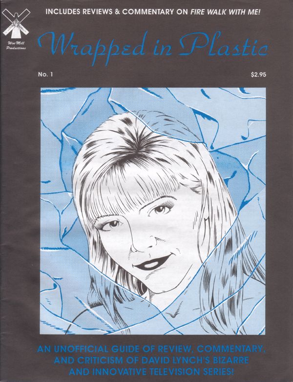 WRAPPED IN PLASTIC magazine side cover Issue 1 October 1992