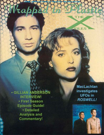 WRAPPED IN PLASTIC magazine side cover Issue 12 August 1994