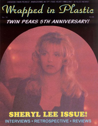 WRAPPED IN PLASTIC magazine side cover Issue 16 April 1995