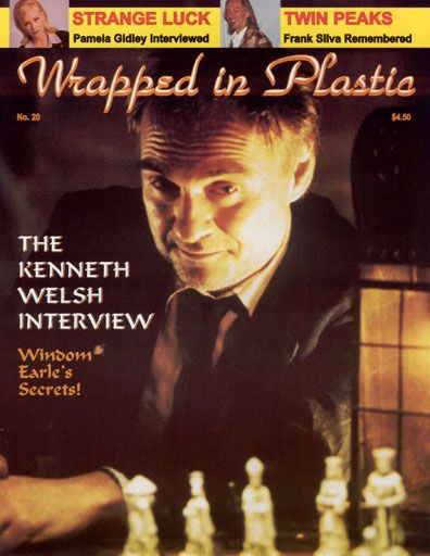WRAPPED IN PLASTIC magazine side cover Issue 20 December 1995