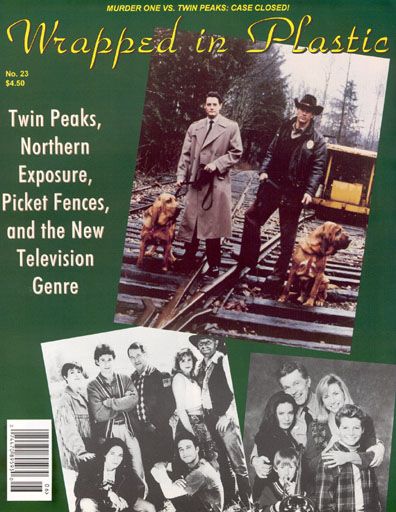 WRAPPED IN PLASTIC magazine side cover Issue 23 June 1996