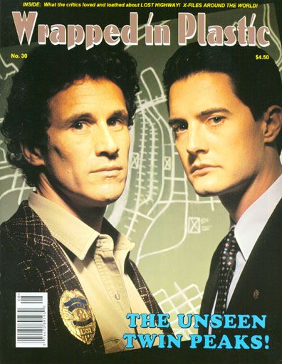 WRAPPED IN PLASTIC magazine side cover Issue 30 August 1997