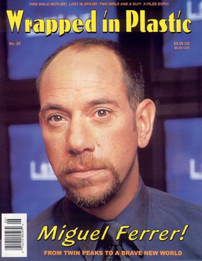 WRAPPED IN PLASTIC magazine side cover Issue 35 June 1998