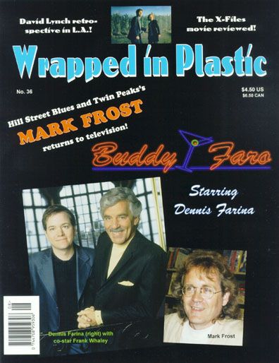 WRAPPED IN PLASTIC magazine side cover Issue 36 August 1998