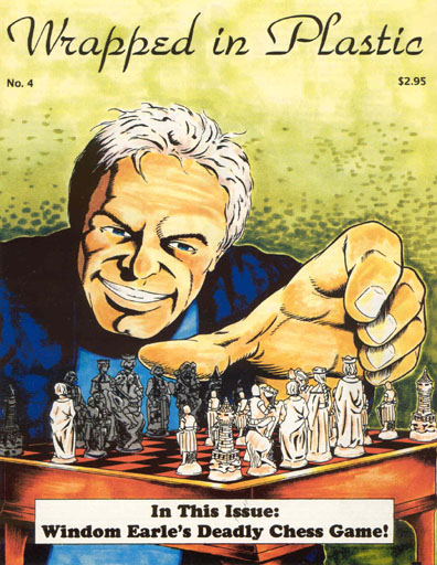WRAPPED IN PLASTIC magazine side cover Issue 4 April 1993