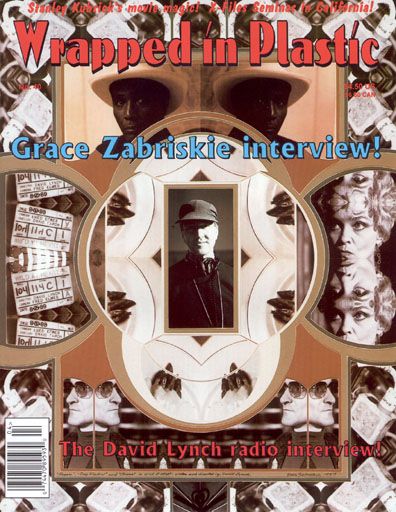 WRAPPED IN PLASTIC magazine side cover Issue 40 April 1999