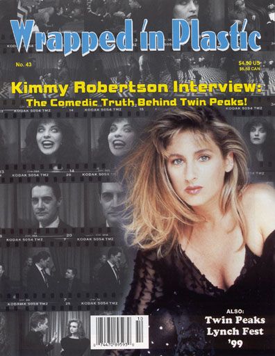 WRAPPED IN PLASTIC magazine side cover Issue 43 October 1999