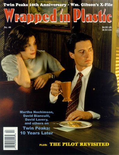 WRAPPED IN PLASTIC magazine side cover Issue 46 April 2000