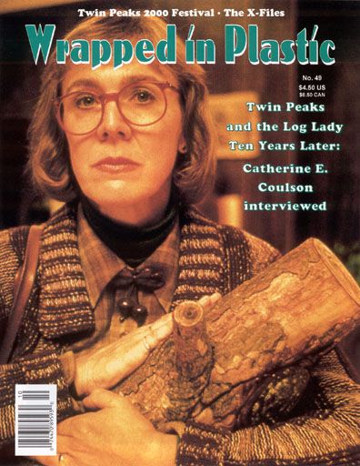 WRAPPED IN PLASTIC magazine side cover Issue 49 October 2000