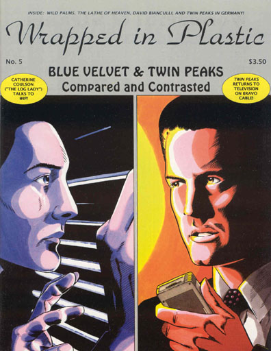 WRAPPED IN PLASTIC magazine side cover Issue 5 June 1993