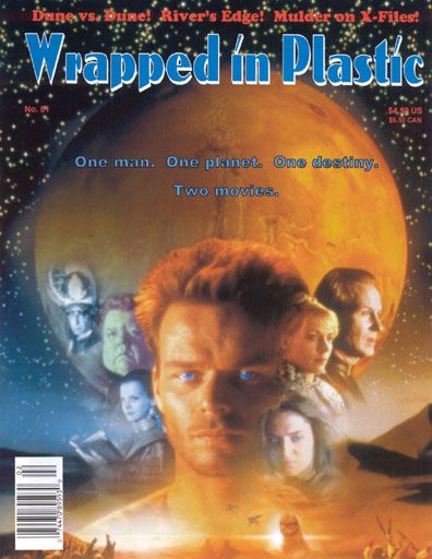 WRAPPED IN PLASTIC magazine side cover Issue 51 January 2001