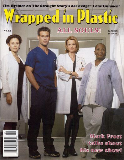 WRAPPED IN PLASTIC magazine side cover Issue 52 April 2001