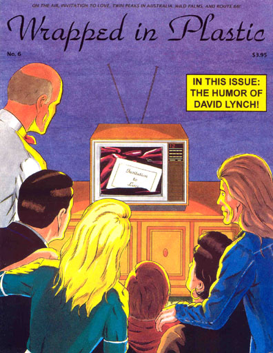 WRAPPED IN PLASTIC magazine side cover Issue 6 August 1993